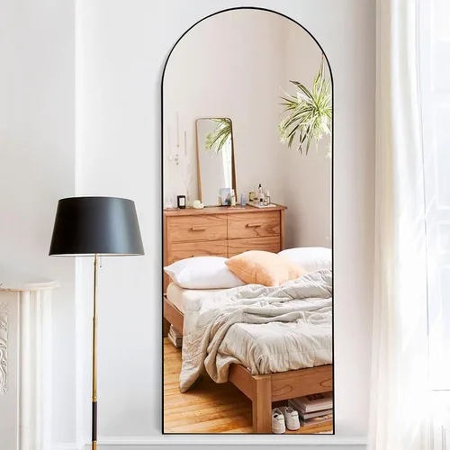 Miniatura 9 de MIRUO - Espejo de pared para colgar sobre la puerta, marco de poliestireno para baño, dormitorio, sala de estar, dormitorio y más