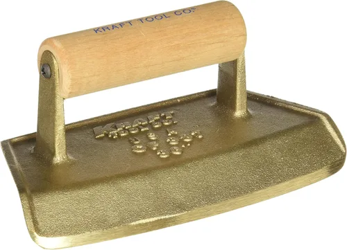 Miniatura 4 de Kraft Tool CF384 Tubo de chaflán de diámetro de bronce con mango de madera, 18 pulgadas