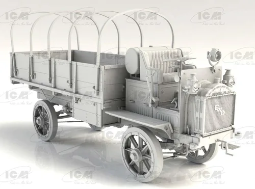Miniatura 11 de ICM ICM35655 1:35-FWD Tipo B, WWI Camión del Ejército de EE. UU
