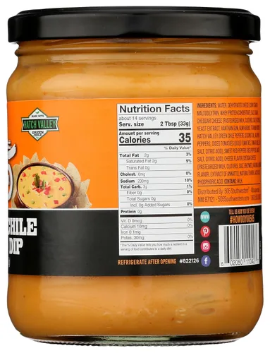 Miniatura 2 de 505 Southwestern Green Chile Queso Dip 15oz (paquete de 6 tarros)