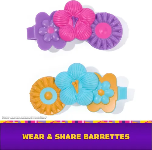 Miniatura 9 de Dora, Baila conmigo Dora, muñeca interactiva que baila con 2 faldas, frases bilingües y música, juguetes para niñas y niños a partir de 3 años