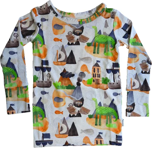 Miniatura 4 de Unisex de género neutro - Niños y niñas - Conjuntos de pijama únicos - Extra cómodo hecho de seda viscosa de bambú suave