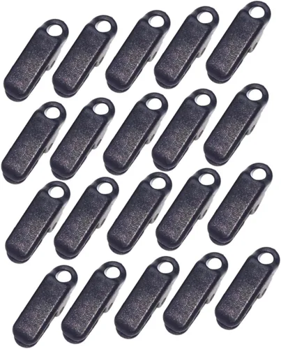 Miniatura 9 de DOITOOL Juego de 20 clips de lona resistentes al viento para el ajuste de la tienda de campaña