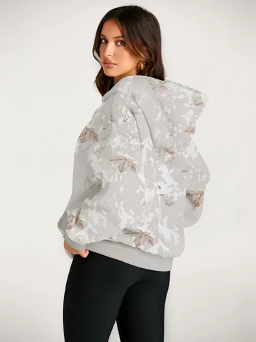 Miniatura 58 de Trendy Queen - Sudaderas extragrandes con capucha para mujer, suéteres de manga larga, sin botones, de vellón, de otoño, ropa de invierno
