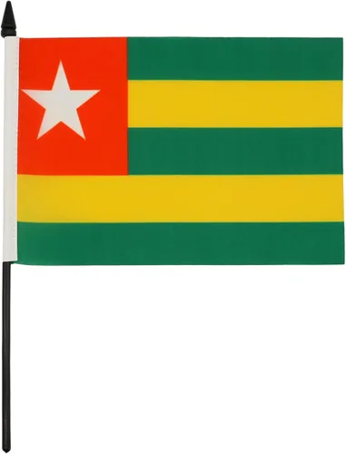 Miniatura 157 de AZ FLAG Sierra Leone Bandera de mesa 5'' x 8'' - Bandera de escritorio de Sierra Leona 21 x 14 cm - Bastón y base de plástico negro