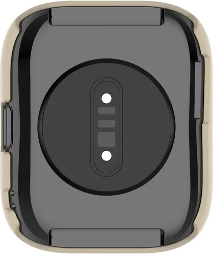 Miniatura 6 de RuenTech Protector de pantalla compatible con Amazfit Bip 5, funda protectora de policarbonato impermeable, película de vidrio templado HD integrada