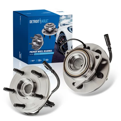 Miniatura 37 de Detroit Axle - Kit de cubo de rodamiento de rueda delantera FWD 2pc para Chevrolet Aveo Aveo5 Spark Pontiac G3 Wave Wave5, reemplazo del cojinete
