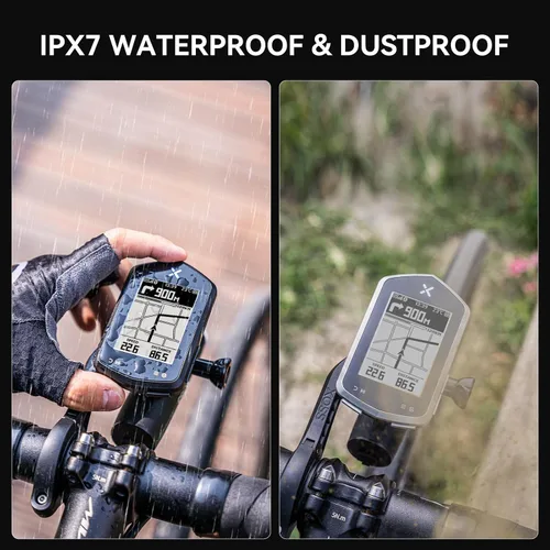 Miniatura 4 de XOSS NAV Plus - Computadora de bicicleta GPS con Bluetooth, 2.4 pulgadas Ant+ Bike Computadora inalámbrica con batería de 33 horas de duración, IPX7