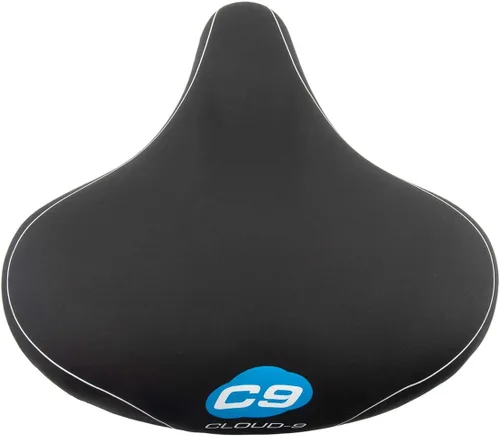 Miniatura 2 de Sunlite Cloud-9 - Sillín de bicicleta con suspensión Cruiser, gel Cruiser, tricolor negro sillines y asientos de bicicleta