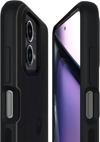 Miniatura 4 de Motorola Moto G Stylus 5G (2023) Funda Protectora Texturizada - Negro - Fundas de ajuste preciso que absorben los golpes para mejorar el agarre
