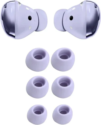 Miniatura 4 de JNSA Reemplazo de silicona para auriculares Galaxy Buds Pro, S/M/L 3 tamaños 3 pares, cabe en la funda, auriculares geles para oídos, color negro