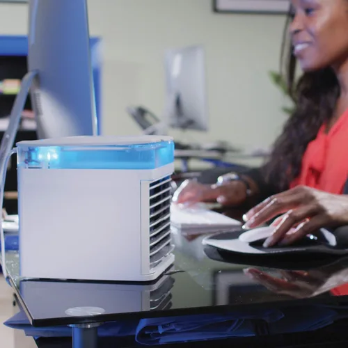 Miniatura 5 de Arctic Air Enfriador de aire evaporativo Pure Chill de Ontel - Potente enfriador de espacio personal de 3 velocidades, silencioso, ligero y portátil
