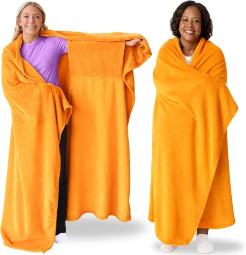 Miniatura 9 de Super Blanky Wearable Blankets for Women and Men, Graduation Day Gift for Her, Fathers Day Gift, Wife Birthday Gifts Ideas Azul Aurora