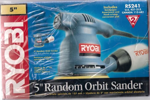Ryobi Lijadora órbita aleatoria de 5"