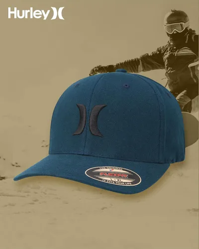 Miniatura 14 de Hurley Gorras para hombre - One & Only Flexfit Textures Cap - Sombreros ajustados para hombre, S-XL