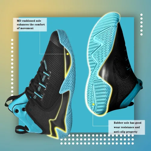 Miniatura 4 de CJSPORX - Tenis de baloncesto para hombre, transpirables, antideslizantes, para correr