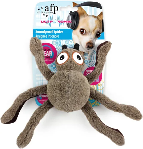 Miniatura 14 de ALL FOR PAWS Juguete ultrasónico silencioso para cachorros, juguetes cómodos para perros de peluche