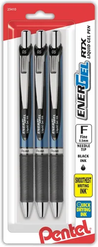 Pentel EnerGel Deluxe RTX - Bolígrafo de gel líquido retráctil