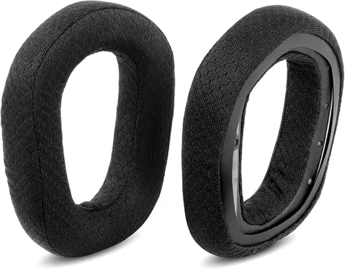Miniatura 6 de Almohadillas G435 para oídos, almohadillas de repuesto compatibles con Logitech G435 Bluetooth Wireless Gaming Auriculares Tela, color negro