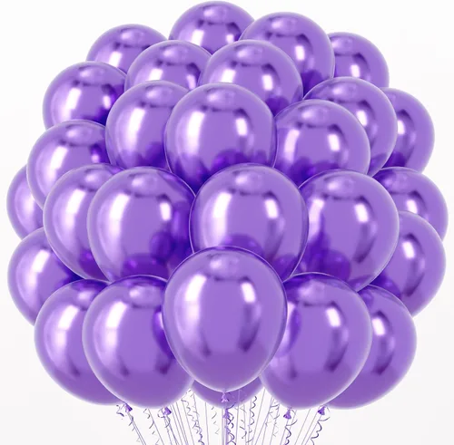 Miniatura 116 de Voircoloria - Globos azul bebé claro, paquete de 66 globos de 12 pulgadas de látex para fiestas para niños y niñas, para cumpleaños, baby shower, 16