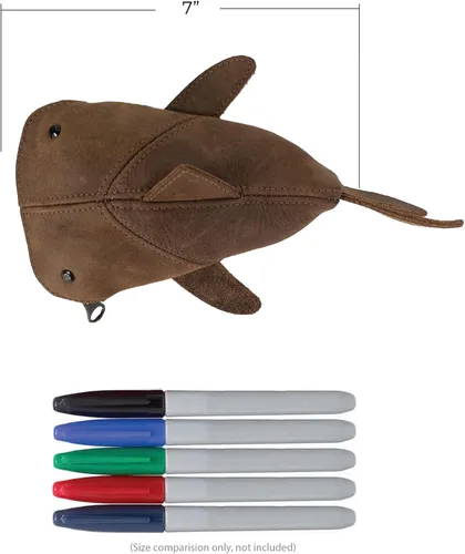 Miniatura 6 de Hide & Drink, Bolsa de monedas con cremallera, Estuche en forma de tiburón, Animales de peluche, Banco, Bolsa de cambio, Monedero para lápices