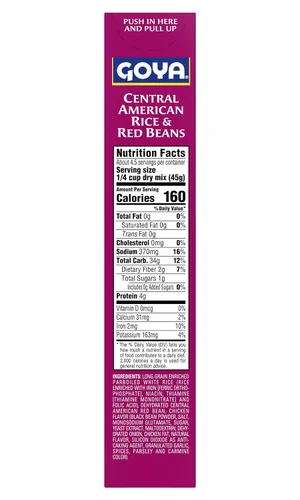 Miniatura 2 de Goya Foods Central American Rice & Red Beans Mezcla de arroz, pollo, 7 onzas (paquete de 12)