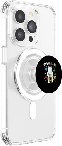 Miniatura 3 de Mama Bear Autism Awareness Mom Support Autistic Hijo Hija PopSockets MagSafe PopGrip para iPhone