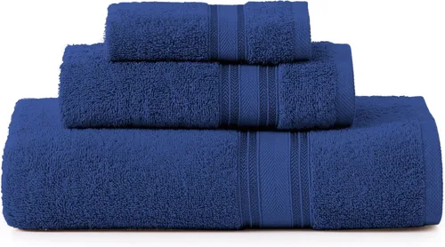 Miniatura 69 de Lane Linen Juego de 4 toallas de baño de 100 % algodón (35 x 66 pulgadas), juego de toallas de baño extragrandes de algodón sin torsión, secado Gris