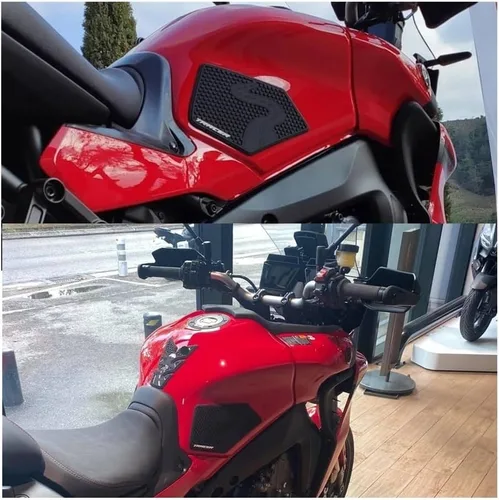 Miniatura 3 de Fuel Tank Gasket for Yam&aha Tracer 900 Tracer 9 GT 2021 MT-09 MT09 Motorcycle Non-Slip Side Fuel Tank Stickers Pad Rubber Sticker