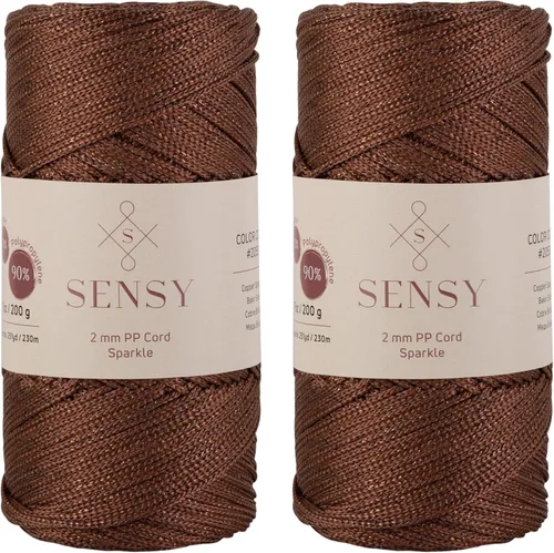Miniatura 75 de Sensy Premium Cuerda de Poliéster de 2mm 251 Yardas Cuerda de Polipropileno 100% Cordón de Macramé 2mm Cordón para Bolsa de Ganchillo Cuerda