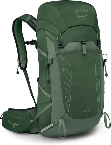 Miniatura 16 de Osprey Talon 26L Mochila de senderismo ligera para hombre - Mochila de día para viajes y campamento, negro/gris carbón