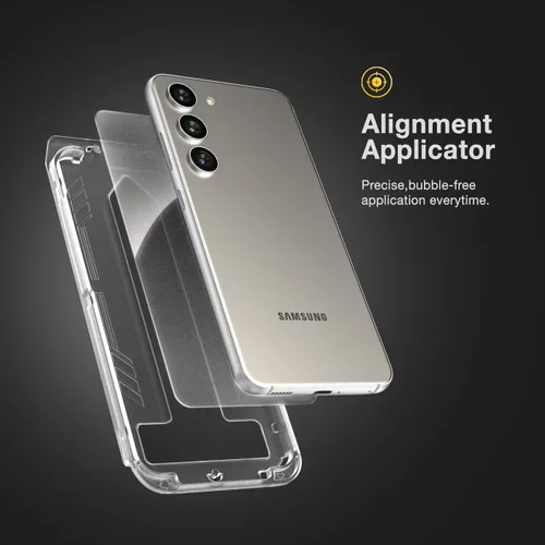 Miniatura 2 de magglass Protector de pantalla mate para Samsung Galaxy S24 y Galaxy S25, vidrio templado antirreflejos con fácil aplicador (6.2")