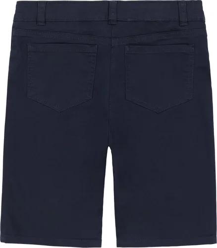 Miniatura 2 de Nautica Bermudas de uniforme escolar para niñas, material elástico y sin botones, botones de imitación y bolsillos funcionales