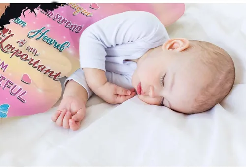 Miniatura 7 de D-Story Mantas personalizadas, mantas personalizadas con nombre, manta americana, manta africana para niña, mantas personalizadas para niños