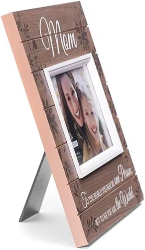 Miniatura 9 de Marco de madera turquesa para foto Malden International Designs con efecto gastado por el sol