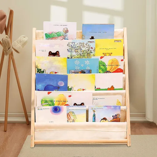 Miniatura 4 de Estantería de pie, estante de almacenamiento, estante organizador de libros para niños, estantes organizadores de juguetes, estantes