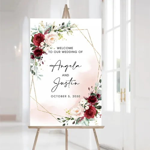 Miniatura 16 de Letrero personalizado de bienvenida de eucalipto a nuestra boda, letreros de bienvenida de boda con soporte, letrero de boda al aire libre, soportes