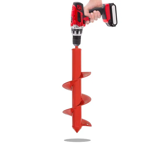 Miniatura 11 de Broca de taladro para plantar – Broca en espiral de 1.6 x 16.5 pulgadas – Herramienta para plantar bulbos – Taladro hexagonal de 3/8 pulgadas