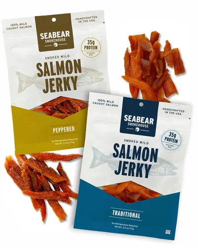Miniatura 9 de SeaBear - Cecina de salmón salvaje ahumado - Tradicional - 2.5 oz
