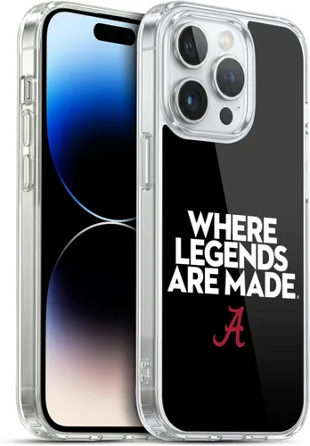 Miniatura 37 de Head Case Designs Funda de gel suave con licencia oficial de la Universidad de Alabama UA Collage compatible con Apple iPhone 13 Pro Max