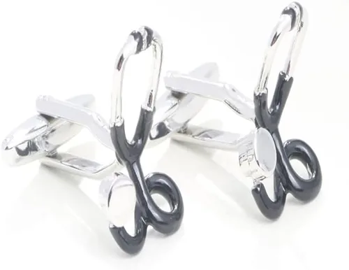 Gemelos para hombres, juego de tachuelas de esmoquin y gemelos, gemelos a rayas azules, caja de lujo, ideas de regalo para hombres, regalo de amor