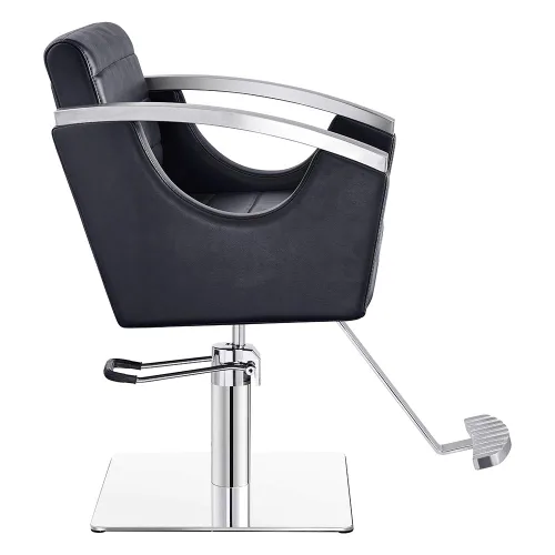 Miniatura 4 de Dir Salón de estilo silla de diseño europeo salón de belleza hidráulica silla Bello Negro