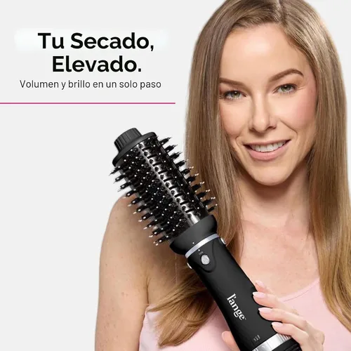 Miniatura 7 de L'ANGE HAIR VolumeBoost 60mm 2-en-1 Cepillo Secador Voluminizador Cerámico Secado Rápido y Estilo para Peinados Voluminosos Sin Frizz Barril