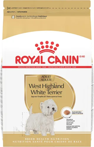 Royal Canin Breed Health Nutrition West Highland White Terrier - Alimento seco para perros adultos, bolsa de 10 libras
