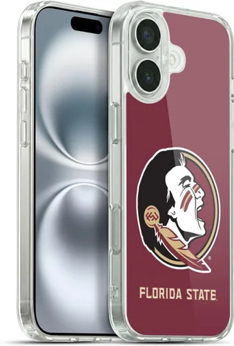 Miniatura 45 de Head Case Designs Funda de gel suave FSU Seminoles de la Universidad Estatal de Florida con licencia oficial compatible con Apple iPhone 13 Pro Max