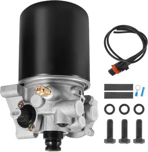 AUTOBABA Conjunto de Secador de Aire R955079 con Cartucho Coalescente Compatible con Sistema Meritor System Saver R955300, 955300, 955079,