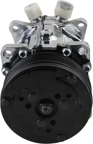 Miniatura 2 de Compresor universal del A/C con la correa serpentina del embrague de 6PK SD 508 5H14 R134A cromo
