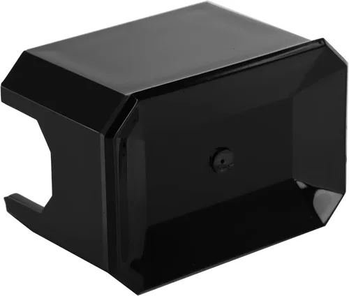Miniatura 4 de Dicunoy Juego de 8 soportes para paquetes de azúcar, organizador de plástico negro para restaurante, bolsa de azúcar, paquetes de edulcorantes, caja