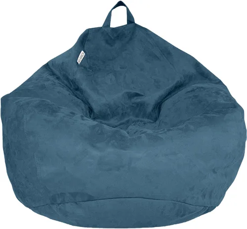 Miniatura 20 de Funda para silla de puf para almacenamiento de animales de peluche (sin relleno) para niños y adultos. Extra grande, nido de pájaro, puf suave