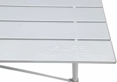Miniatura 8 de ALPS Mountaineering Mesa de campamento enrollable de aluminio con configuración rápida y almacenamiento compacto Plata - Nuevo